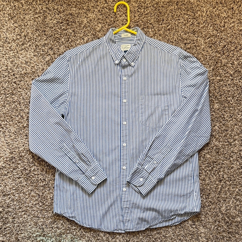 J. Crew Secret Wash Poplin Shirt